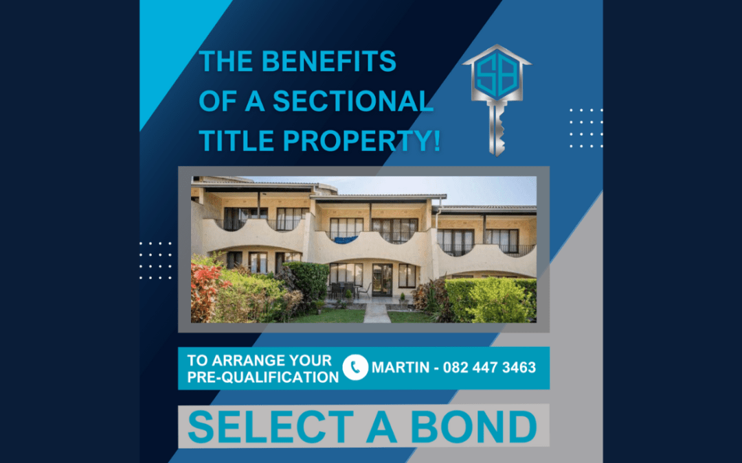 The benefits of a sectional title property!